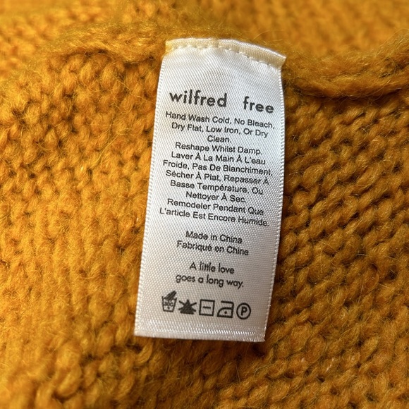NWT Aritzia Wilfred Free Lolan Sweater - Picture 7 of 10